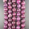 Sugilite Rinforzato in Perline Forma Tondo Liscio Foro Passante 16mm