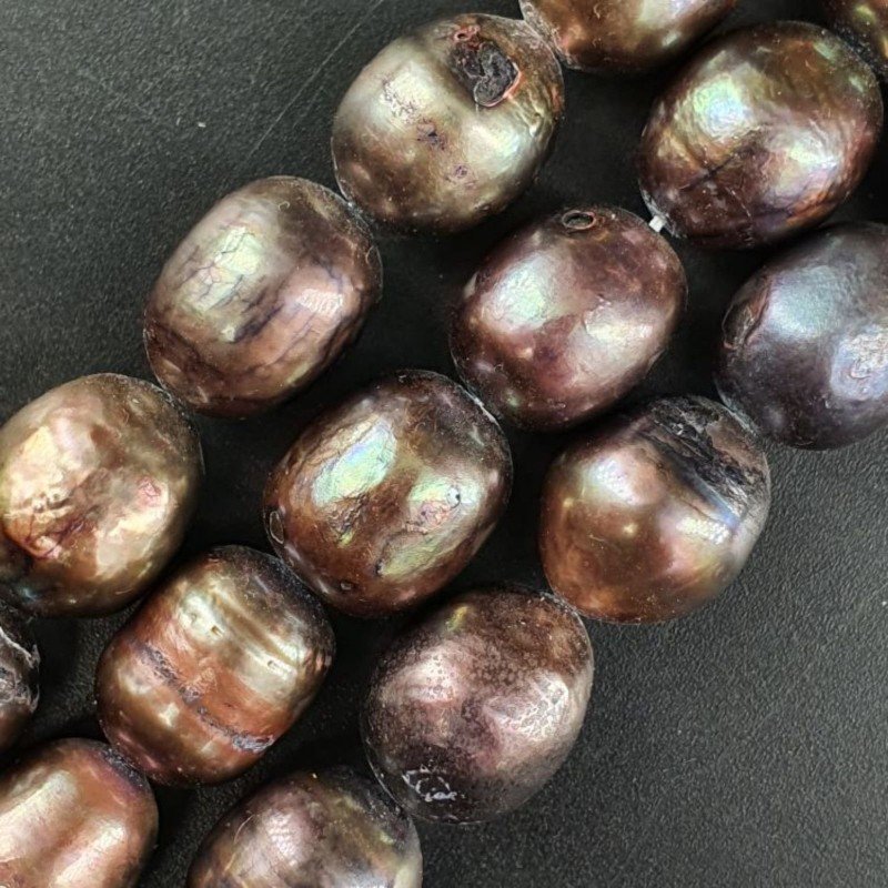 Perle di fiume peacock potato