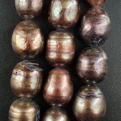 Perle di fiume peacock potato