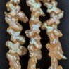 Perle di fiume crema croce buco storto 8x14mm