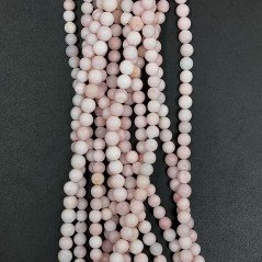 Opale Rosa  (AA) Prima Scelta Tondo Lisce A Mano