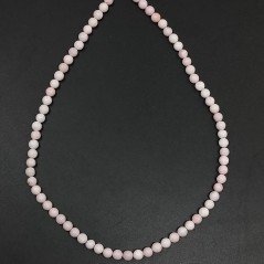 Opale Rosa  (AA) Prima Scelta Tondo Lisce A Mano