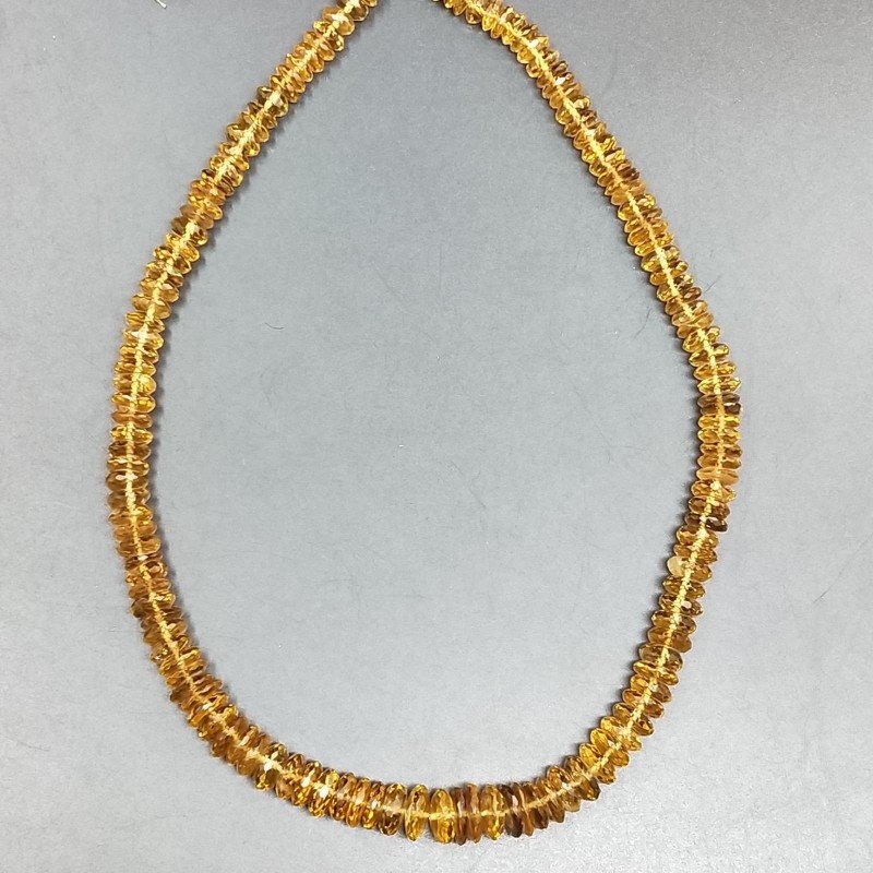 Quarzo Birra Naturale in Perline Forma Rondelle Sfaccettato a Mano Foro Passante a Gradazione 08-12mm Quarzo Birra Naturale in Perline Forma Rondelle Sfaccettato a Mano Foro Passante a Gradazione 08-12mm