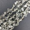 Ametista Verde (Prasiolite) Perline Taglio Smeraldo Gemma Sfaccettato A Mano