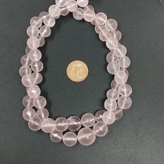 Quarzo Rosa (AAA) Tondo Prima Scelta 08mm-18mm Sfaccettato A Mano Quarzo Rosa (AAA) Tondo Prima Scelta 08mm-18mm Sfaccettato A Mano