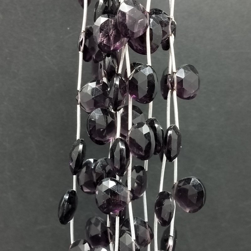 Ametista Idrotermale Perline Forma Cuore Piatto Sfaccettato a Mano Foro Laterale 12mm Ametista Idrotermale Perline Forma Cuore Piatto Sfaccettato a Mano Foro Laterale 12mm