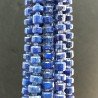 Lapis Lazuli (AA) Rondelle Cilindro Taglio Laser A Mano Grade 06mm-14mm
