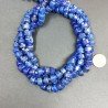 Lapis Lazuli (AA) Rondelle Cilindro Taglio Laser A Mano Grade 06mm-14mm