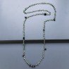 Collana A Nodo Orafo Dorato Con Avventurina Verde,Spinello Nero E Onice Nera