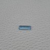 Acquamarina Naturale (AA) Taglio Baguette Sfaccettata Fatto a Mano Gemma Sciolta 14,40X5X2mm 1,75 Carati 1pz