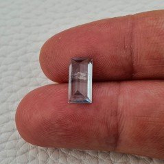 Gemma Sciolta di Acquamarina Naturale (AA), Taglio Smeraldo Ottagono Sfaccettato a Mano, 11,40x6x3,50 mm, 1,80 ct Gemma Sciolta di Acquamarina Naturale (AA), Taglio Smeraldo Ottagono Sfaccettato a Mano, 11,40x6x3,50 mm, 1,80 ct