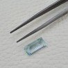 Acquamarina Naturale (AA) Taglio Baguette Sfaccettata Fatto a Mano Gemma Sciolta 14,30X7,60X5mm 4,40 Carati 1pz