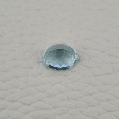 Gemma Sciolta di Acquamarina Naturale (AA), Taglio Ovale Sfaccettato a Mano, 11x9x6,60 mm, 3,75 ct