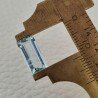 Acquamarina Naturale (AA) Taglio Baguette Sfaccettata Fatto a Mano Gemma Sciolta 13X6,30X04mm 2,90 Carati 1pz