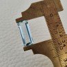 Acquamarina Naturale (AA) Taglio Baguette Sfaccettata Fatto a Mano Gemma Sciolta 16,20X6,50X3mm 3,05 Carati 1pz