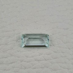 Acquamarina Naturale (AA) Taglio Baguette Sfaccettata Fatto a Mano Gemma Sciolta 12,50X6,60X4mm 2,65 Carati 1pz