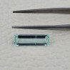 Acquamarina Naturale (AA) Taglio Baguette Sfaccettata Fatto a Mano Gemma Sciolta 16,40X05X3,20mm 2,65 Carati 1pz