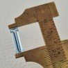 Acquamarina Naturale (AA) Taglio Baguette Sfaccettata Fatto a Mano Gemma Sciolta 16X5X4,15mm 2,50 Carati 1pz