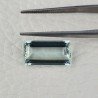 Acquamarina Naturale (AA) Taglio Baguette Sfaccettata Fatto a Mano Gemma Sciolta 15,60X08X4,70mm 5,00 Carati 1pz