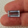 Acquamarina Naturale (AA) Taglio Baguette Sfaccettata Fatto a Mano Gemma Sciolta 14,40X7,40X5mm 4,90 Carati 1pz