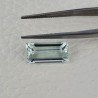 Acquamarina Naturale (AA) Taglio Baguette Sfaccettata Fatto a Mano Gemma Sciolta 15X7,70X6mm 5,55 Carati 1pz
