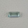 Acquamarina Naturale (AA) Taglio Baguette Sfaccettata Fatto a Mano Gemma Sciolta 15X7,70X6mm 5,55 Carati 1pz