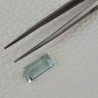 Acquamarina Naturale (AA) Taglio Baguette Sfaccettata Fatto a Mano Gemma Sciolta 15X7,70X6mm 5,55 Carati 1pz