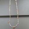 Collana A Nodo Orafo Dorato ConPietra Di Sole Naturale