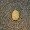 Opale Etiope 'Welo' Naturale Forma Ovale Piatto Cabochon Liscio Fatto a Mano 7,6X10,6X4,5mm 1.70 Carati 1pz