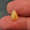 Opale Etiope 'Welo' Naturale Forma Goccia Piatto Cabochon Liscio Fatto a Mano 6x10x4mm 1,05 Carati 1pz