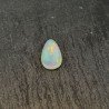 Opale Etiope 'Welo' Naturale Forma Goccia Piatto Cabochon Liscio Fatto a Mano 10x6x5mm 1,55 Carati 1pz
