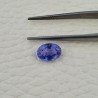 Tanzanite Naturale Taglio Ovale Sfaccettata Fatto a Mano Gemma Sciolta 6x9mm 1,70 Carati 1pz