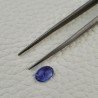 Tanzanite Naturale Taglio Ovale Sfaccettata Fatto a Mano Gemma Sciolta 6x9mm 1,70 Carati 1pz