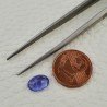 Tanzanite Naturale Taglio Ovale Sfaccettata Fatto a Mano Gemma Sciolta 6x9mm 1,70 Carati 1pz