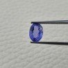 Tanzanite Naturale Taglio Ovale Sfaccettata Fatto a Mano Gemma Sciolta 6x9mm 1,70 Carati 1pz
