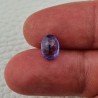 Tanzanite Naturale Taglio Ovale Sfaccettata Fatto a Mano Gemma Sciolta 6x9mm 1,70 Carati 1pz