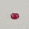 Rubino Naturale Trattato Taglio Ovale Sfaccettata Fatto a Mano 08x10mm 4,00 Carati 1pz