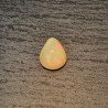 Opale Etiope 'Welo' Naturale Forma Goccia Piatto Cabochon Liscio Fatto a Mano 10x8x6mm 1,95 Carati 1pz