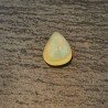 Opale Etiope 'Welo' Naturale Forma Goccia Piatto Cabochon Liscio Fatto a Mano 10x8x6mm 2,10 Carati 1pz