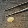 Opale Etiope 'Welo' Naturale Forma Ovale Piatto Cabochon Liscio Fatto a Mano 10X7X4mm 1.35 Carati 1pz