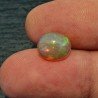 Opale Etiope 'Welo' Naturale Forma Ovale Piatto Cabochon Liscio Fatto a Mano 10X8,5X5mm 1.90 Carati 1pz