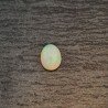 Opale Etiope 'Welo' Naturale Forma Ovale Piatto Cabochon Liscio Fatto a Mano 6,5X8,5X4,5mm 1,20 Carati 1pz