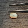 Opale Etiope 'Welo' Naturale Forma Ovale Piatto Cabochon Liscio Fatto a Mano 9X6,40X5mm 1.45 Carati 1pz