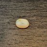 Opale Etiope 'Welo' Naturale Forma Ovale Piatto Cabochon Liscio Fatto a Mano 9X6,40X5mm 1.45 Carati 1pz