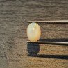 Opale Etiope 'Welo' Naturale Forma Ovale Piatto Cabochon Liscio Fatto a Mano 9X6,40X5mm 1.45 Carati 1pz