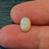 Opale Etiope 'Welo' Naturale Forma Ovale Piatto Cabochon Liscio Fatto a Mano 9X6,40X5mm 1.45 Carati 1pz