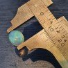 Opale Etiope 'Welo' Naturale Forma Ovale Piatto Cabochon Liscio Fatto a Mano 10X8X4mm 1.65 Carati 1pz