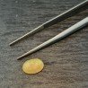 Opale Etiope 'Welo' Naturale Forma Ovale Piatto Cabochon Liscio Fatto a Mano 10X7X5,40mm 1.75 Carati 1pz