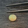 Opale Etiope 'Welo' Naturale Forma Ovale Piatto Cabochon Liscio Fatto a Mano 9X8X6mm 1.90 Carati 1pz