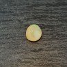 Opale Etiope 'Welo' Naturale Forma Ovale Piatto Cabochon Liscio Fatto a Mano 9X8X6mm 1.90 Carati 1pz